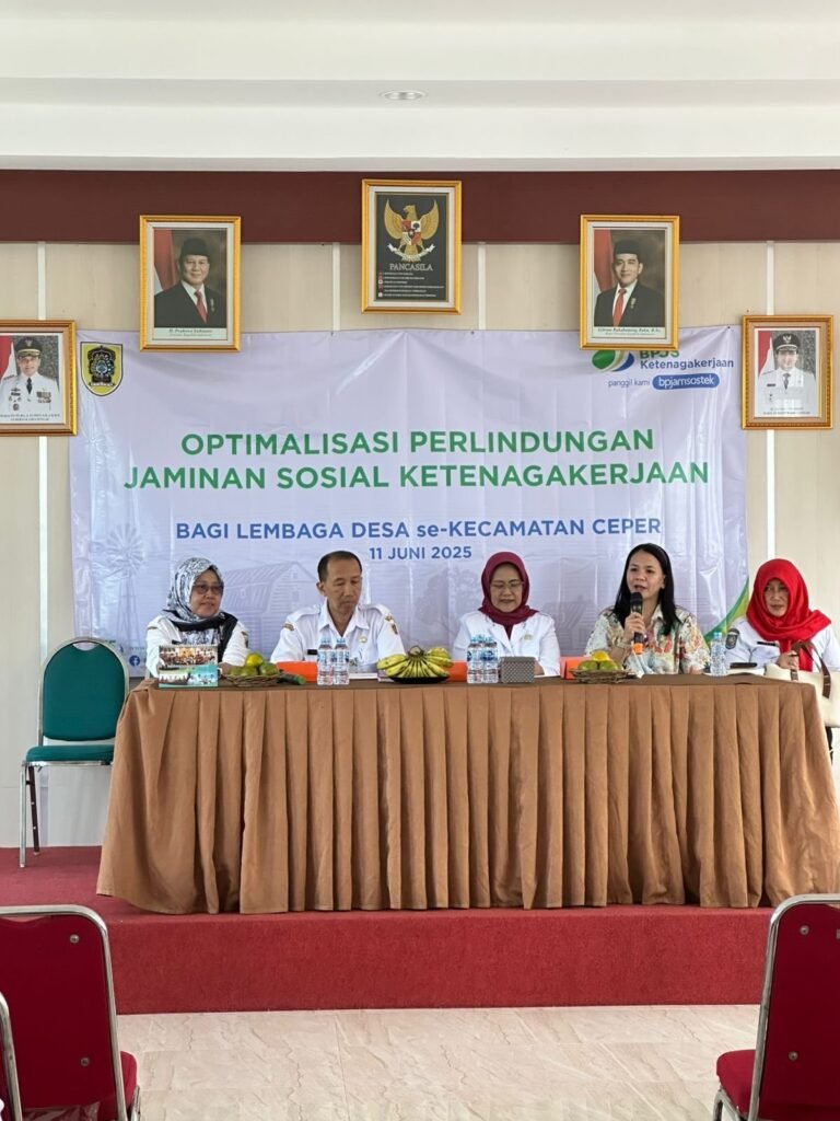 BPJS Ketenagakerjaan Genjot Kepesertaan Baru dari Ekosistem Desa di Klaten