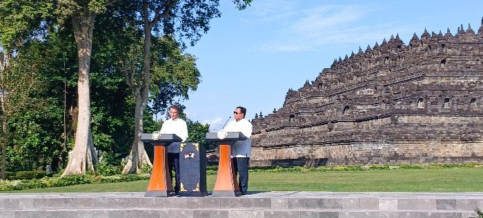 Usung Semangat Hari Lahir Pancasila, PLN UP3 Magelang Jaga Keandalan Listrik Saat Kunjungan Presiden Prancis di Borobudur